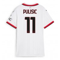 AC Milan Christian Pulisic #11 Replica Away Shirt Ladies 2024-25 Short Sleeve